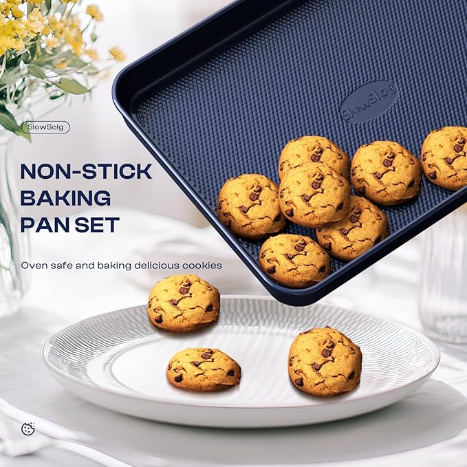 Baking Pans Set 8-Piece Bakeware Sets, Baking Sets - Image 3