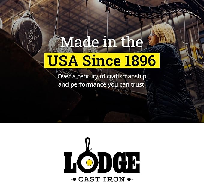 Lodge Seasoned Cast Iron Skillet 15 Inches - Image 10