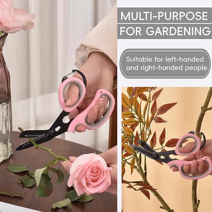 MEUUT 2 PCS All Purpose Scissor –7.5in Multi-Purpose Utility Scissors - Image 5