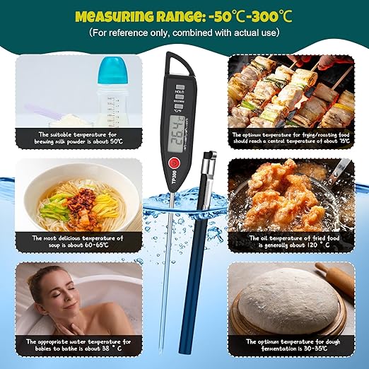 Copkim 3 Set Waterproof Food Thermometer - Image 4