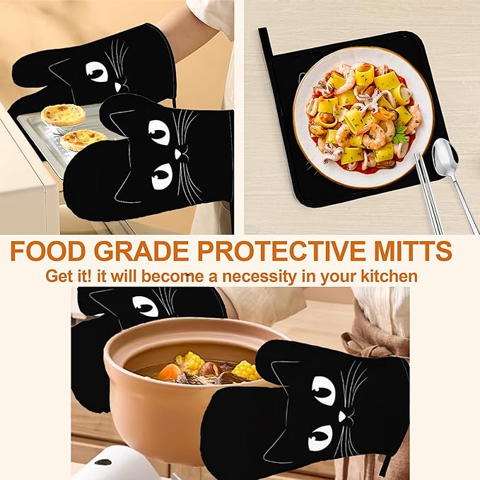 Oven Mitts and Hot Pads Set - Image 5