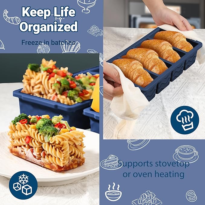 Doasuwish Silicone Freezer Tray - Image 6