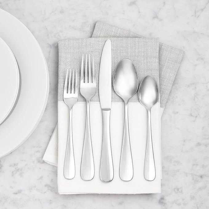 Amazon Basics Stainless Steel Dinner Forks - Image 7