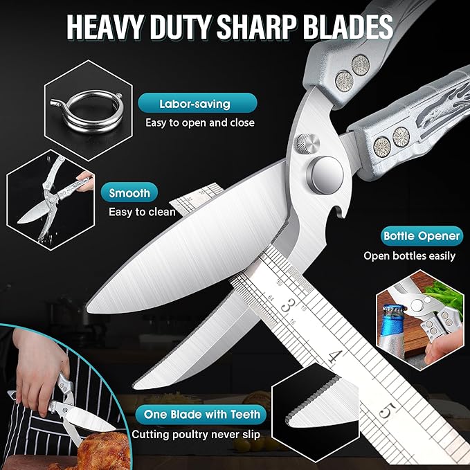Dream Reach Kitchen Poultry Shears - Image 3