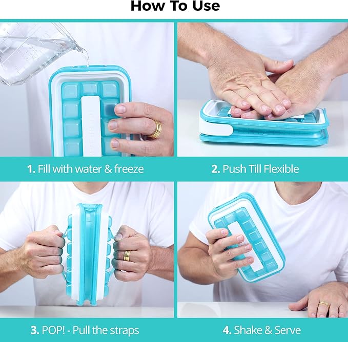Ice Cube Tray with Lid - Image 5