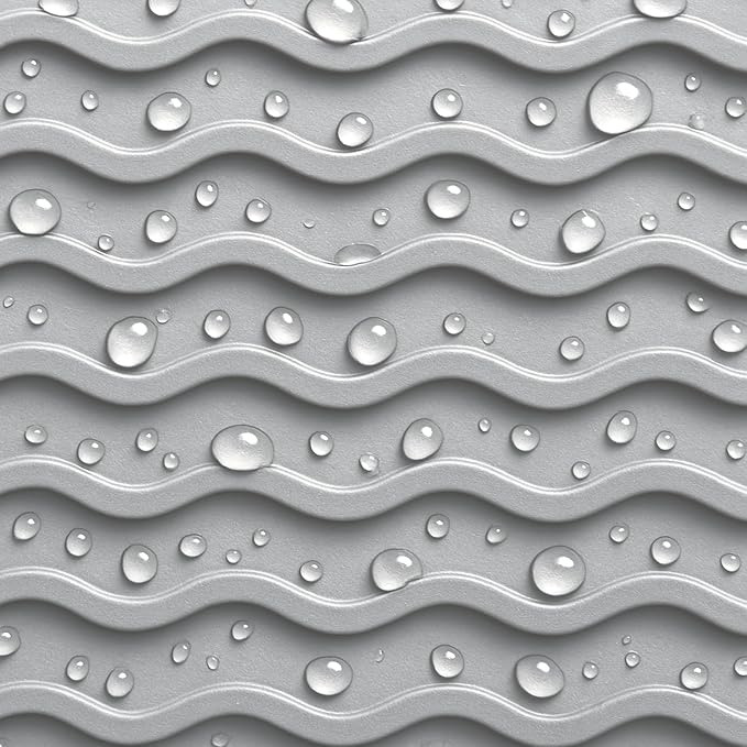 Silicone Drying Mat 16 × 12 – Gray Non-Slip Sink Mat - Image 7