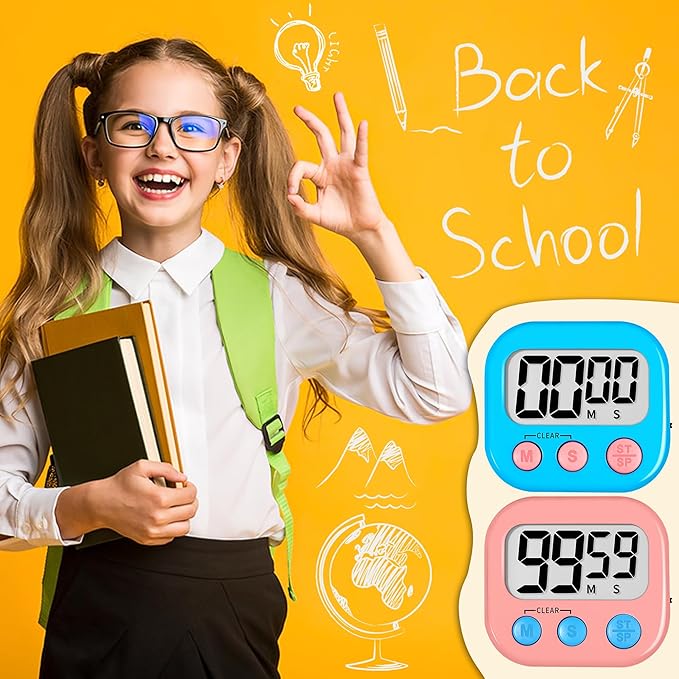 ZILLEEN Classroom Timer for Kids Teachers Digital Timers - Image 5