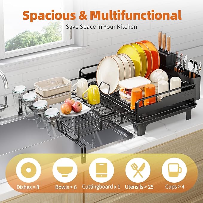 Urackify Dish Drying Rack - Image 2