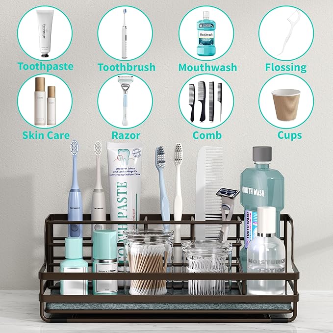 HapiRm Toothbrush Holders for Bathroom - Image 2