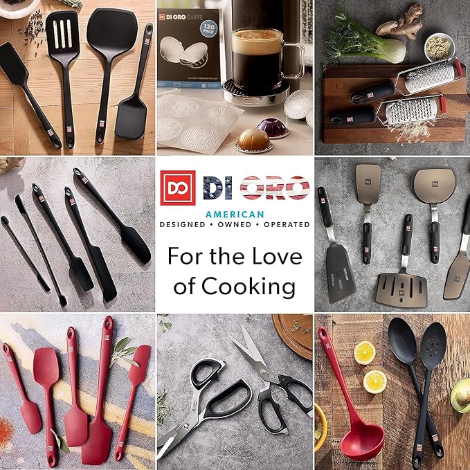 New DI ORO Silicone Turner Spatula Set - Image 8