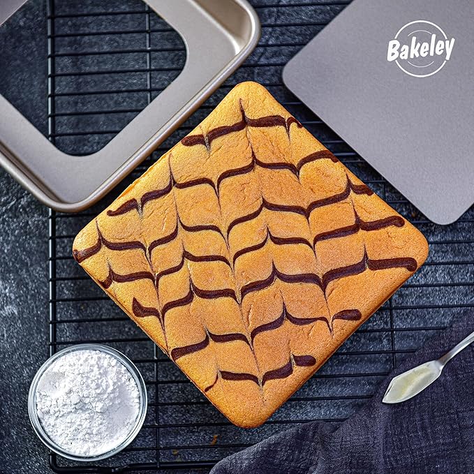 7-Inch Nonstick Square Cake Pan - Image 3