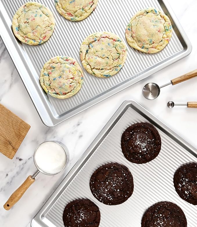 USA Pan Bakeware Cookie Sheet, Warp Resistant Nonstick Baking Pan, Made in the - Image 5