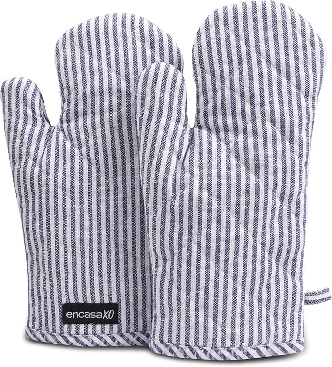 Encasa XO Long 12"x7" Oven Microwave Hand Gloves Mitts by EncasaXO