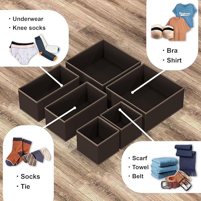 Simple Houseware Underwear Drawer Organizer - Image 4