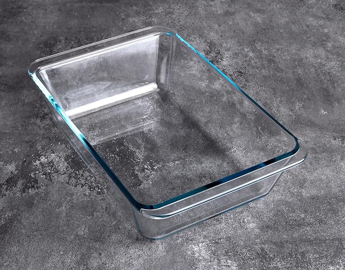 Deep Clear Glass Baking Dish, Rectangular Tempered Glass Baking Pan, The Larger - Image 4