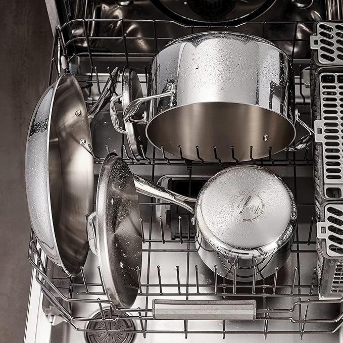 Tramontina Signature Tri-Ply Clad Stainless Steel 8-Quart Stock Pot - Image 7