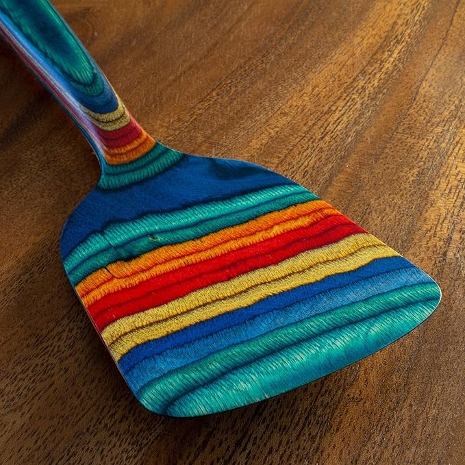 Totally Bamboo Baltique Montego Bay Collection 12-1/2" Wooden Spatula, Ready - Image 5