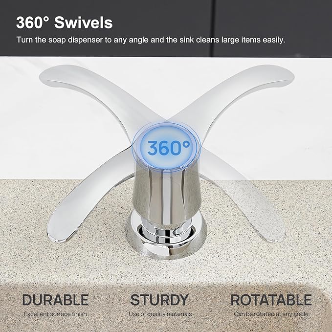 GAGALIFE Kitchen Sink Soap Dispenser - Image 4