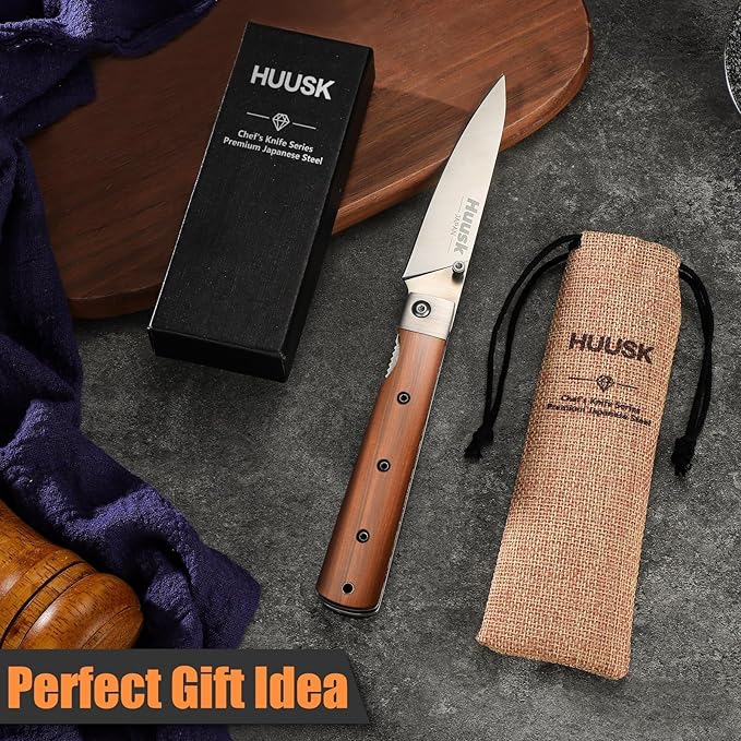 Huusk Japanese Folding Fruit Knife - Image 7