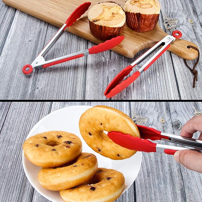 MSY BIGSUNNY Kitchen Food Tongs - Image 3