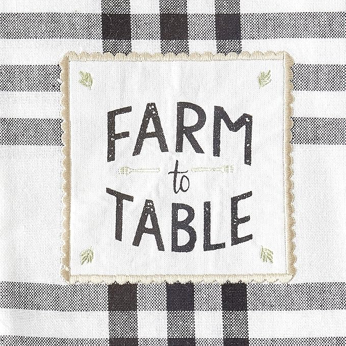 DII Home Sweet Farmhouse Kitchen Collection, Dishtowel Set - Image 5
