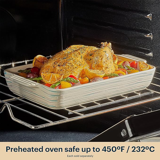 Pyrex 2QT Rectangular Ceramic Baking Dish - Image 7