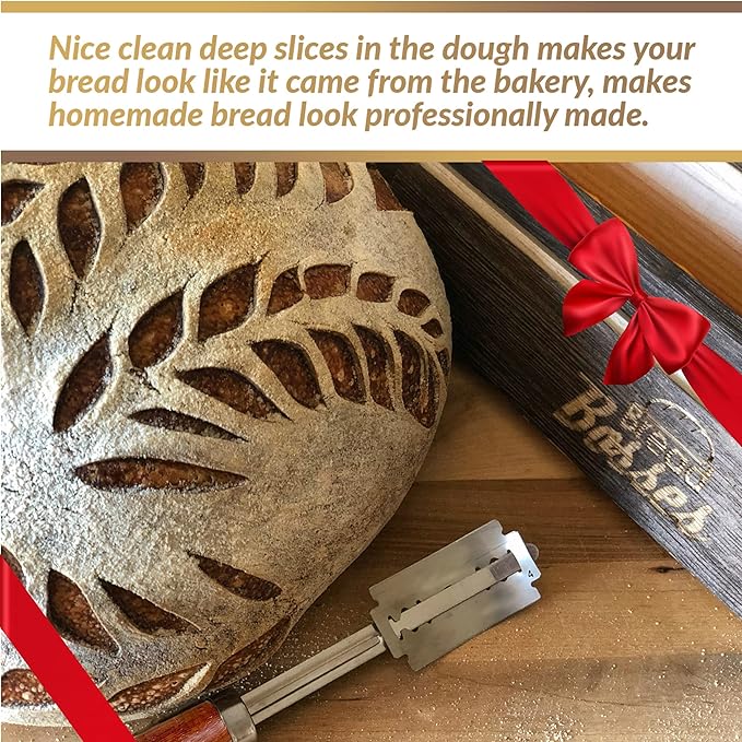Bread Bosses Bread Bakers Lame Slashing Tool -Dough Making Slasher Tools Baking - Image 4