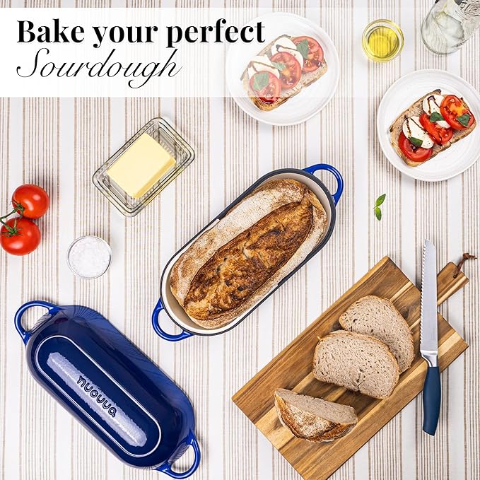 Enamelled Cast Iron Bread Loaf Pot – Dutch Oven - Image 7