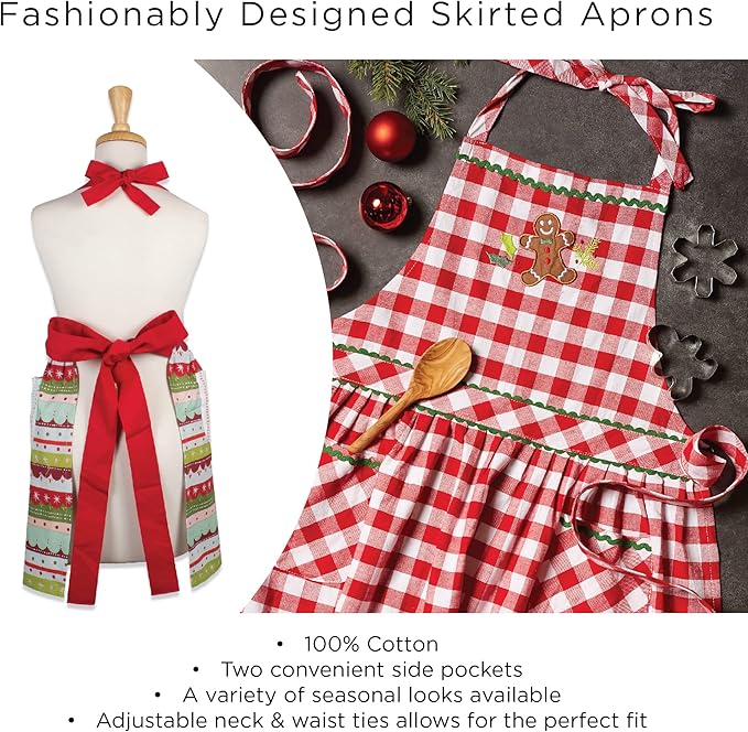 DII Home Sweet Farmhouse Kitchen Collection, Barn Red - Image 7