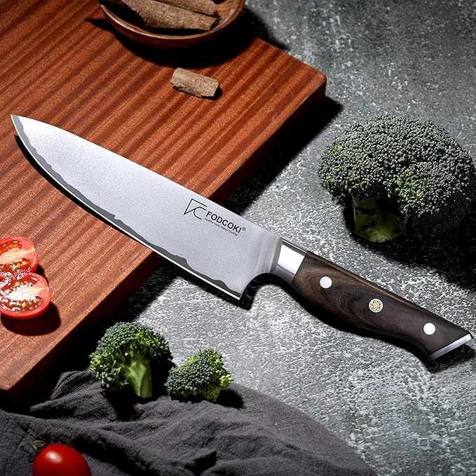 Japanese Chef Knife 8 Inch Kitchen Sharp Knife High Carbon Steel AUS10 - Image 9
