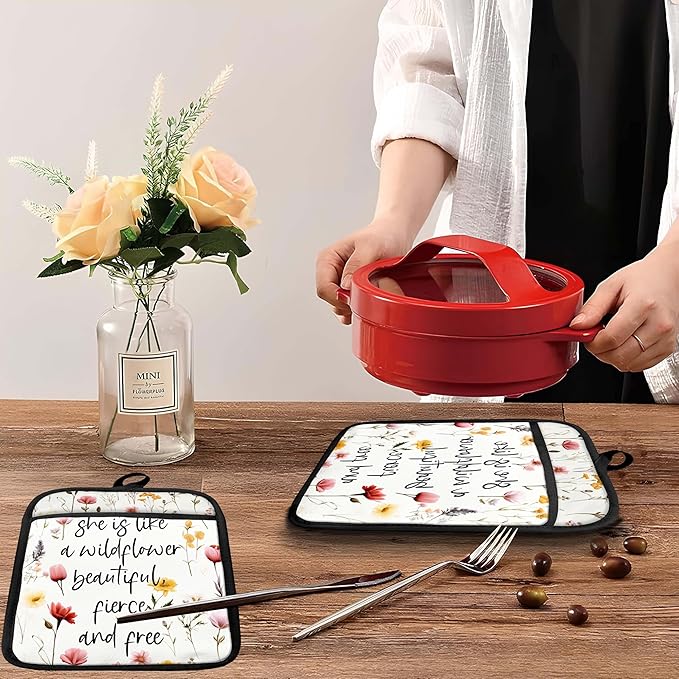 Inspirational Floral Pot Holders - Image 5
