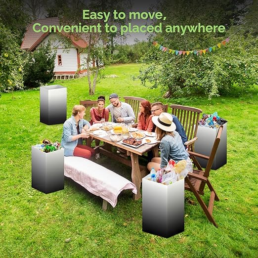 4 Pack Extra Large Disposable Trash Cans, Reusable Portable Garbage Can - Image 7