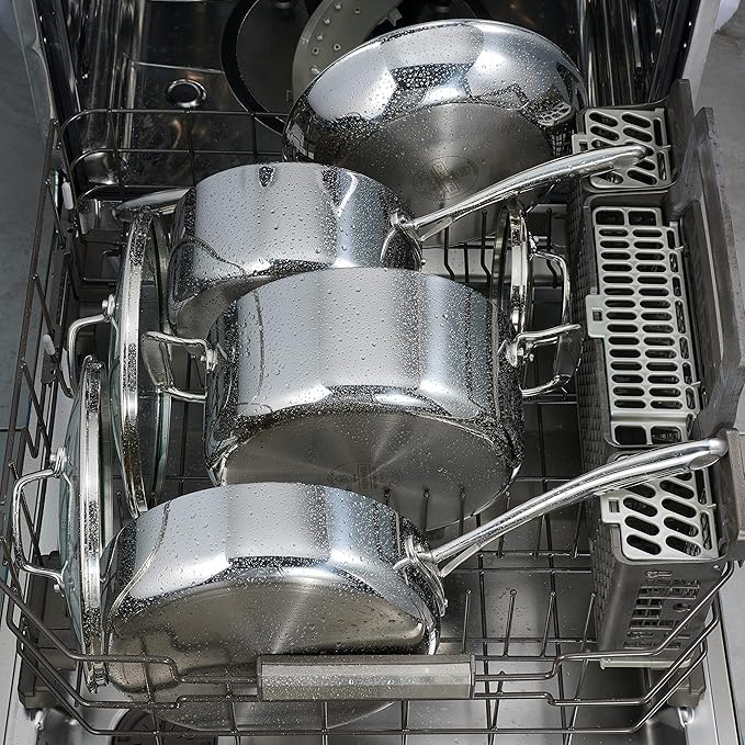 Tramontina Tri-Ply Clad Stainless Steel 5-Quart Dutch Oven Pot - Image 5