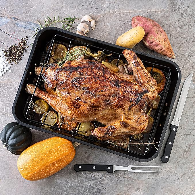 Moss & Stone 16.5” Roasting Pan - Image 4