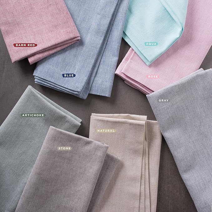 DII 100% Cotton Solid Chambray Kitchen Set, Chef Apron, 1 Piece - Image 8