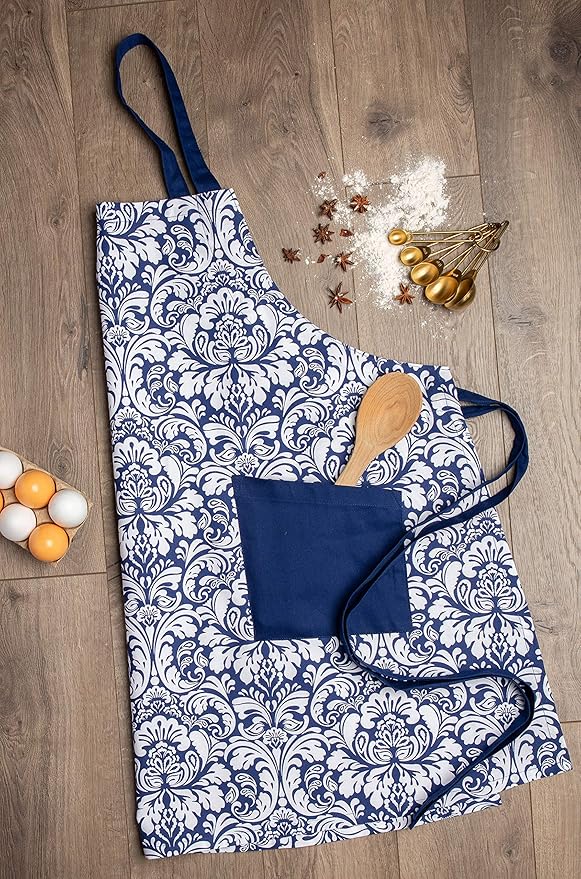 DII unisex Chef Style Cotton Apron - Image 4
